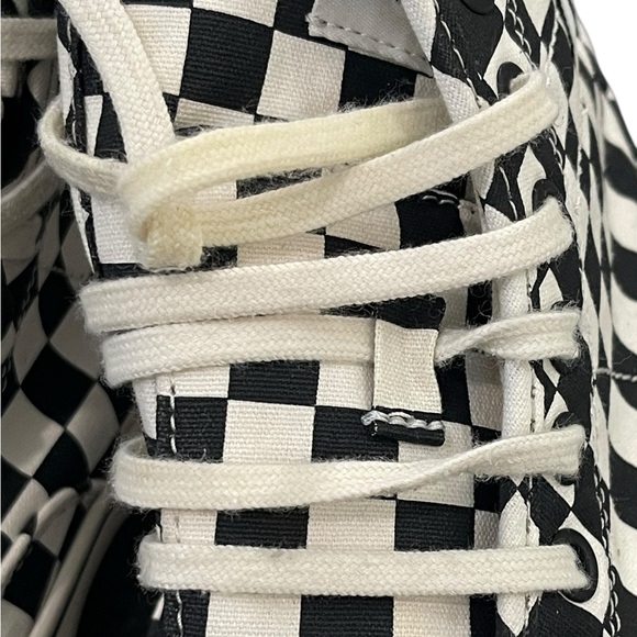 VANS Sentry WC Waffle Cup Marshmallow Checkerboard Hi Top Sneakers Rare Sz 6.5 - Picture 13 of 16